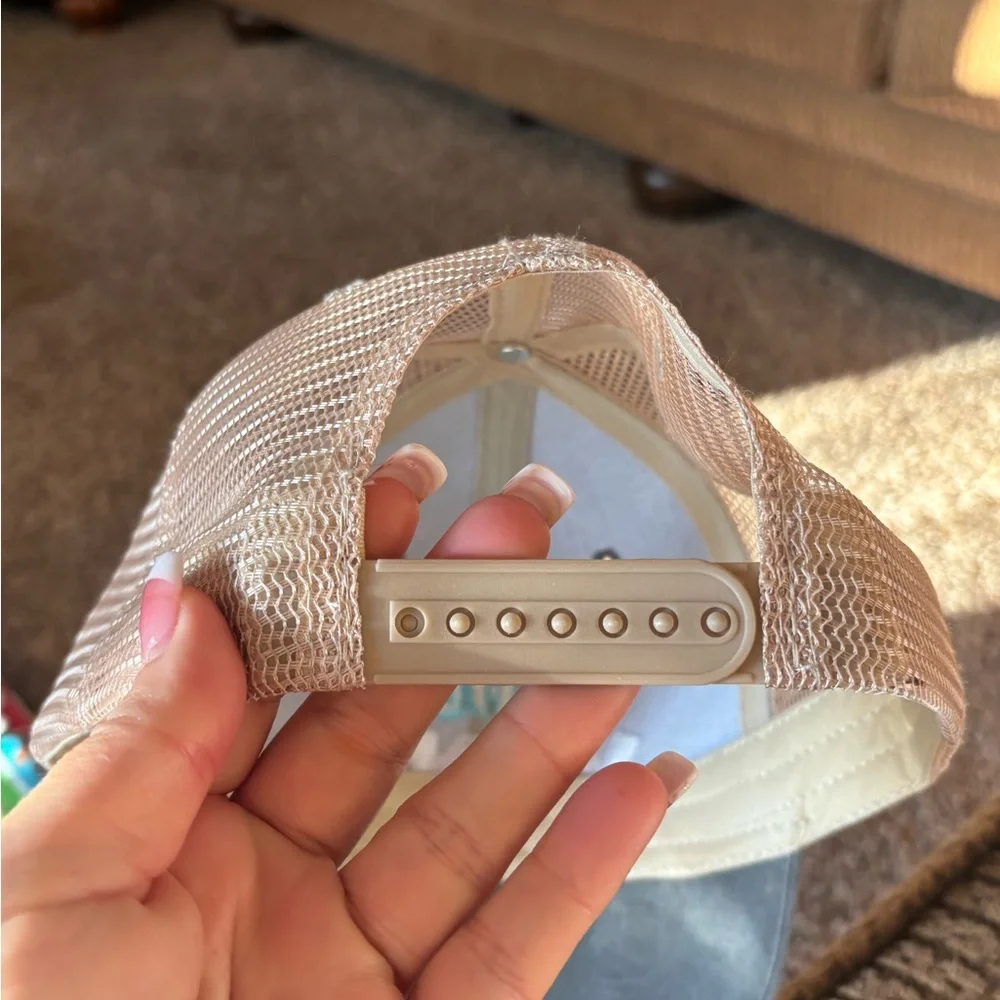 Gray and Tan Party Cap - I'll Bring the Wine